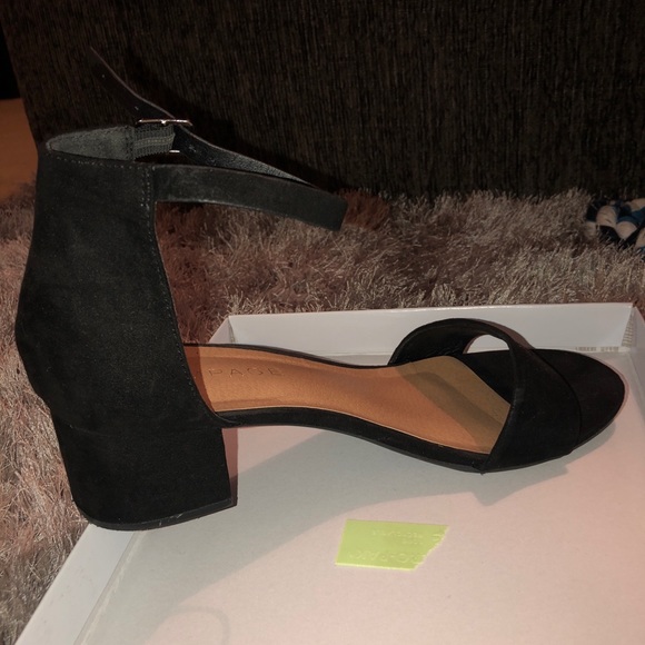 rampage black heels